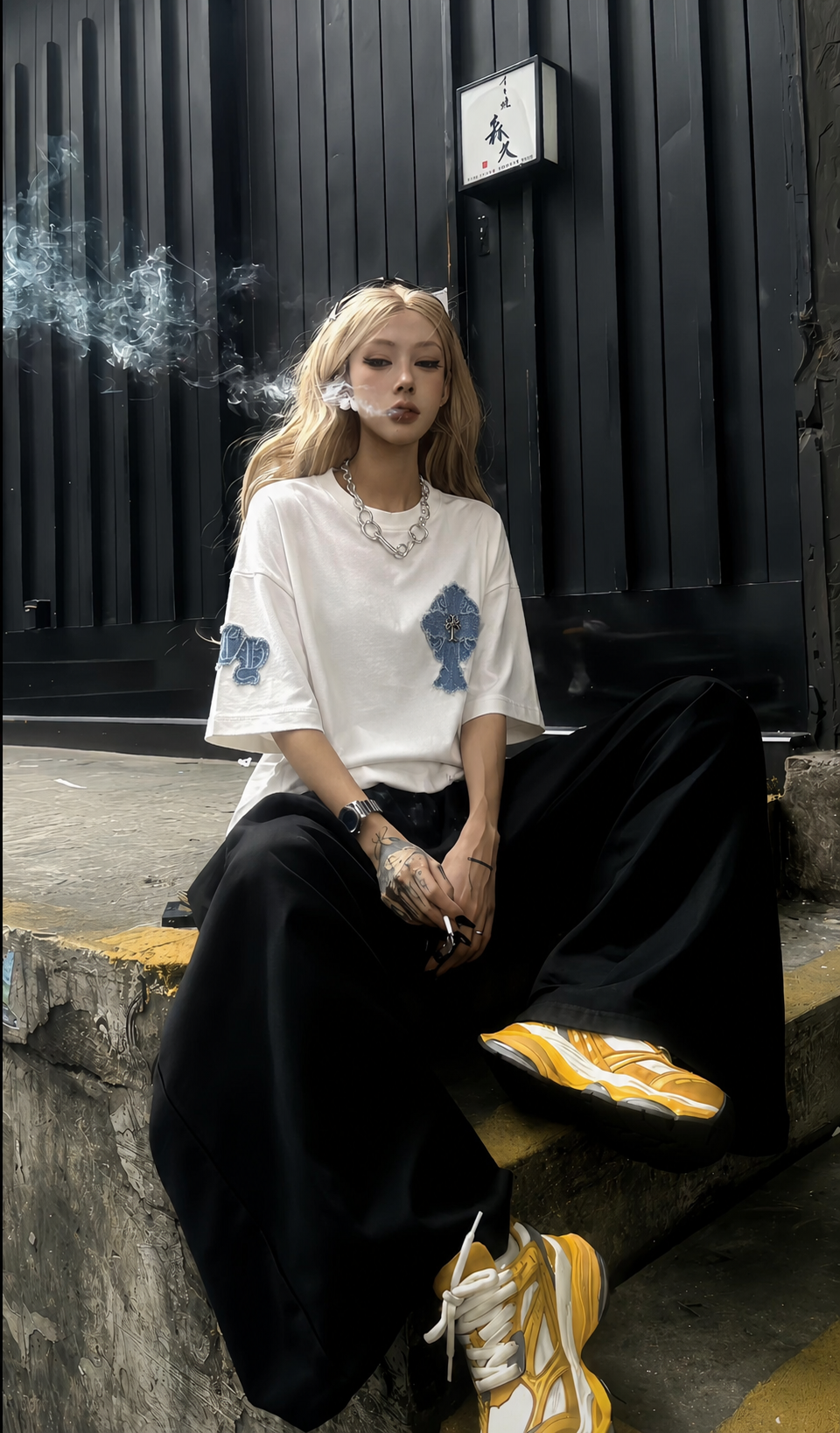 NOCTVRA Cross Border Tee