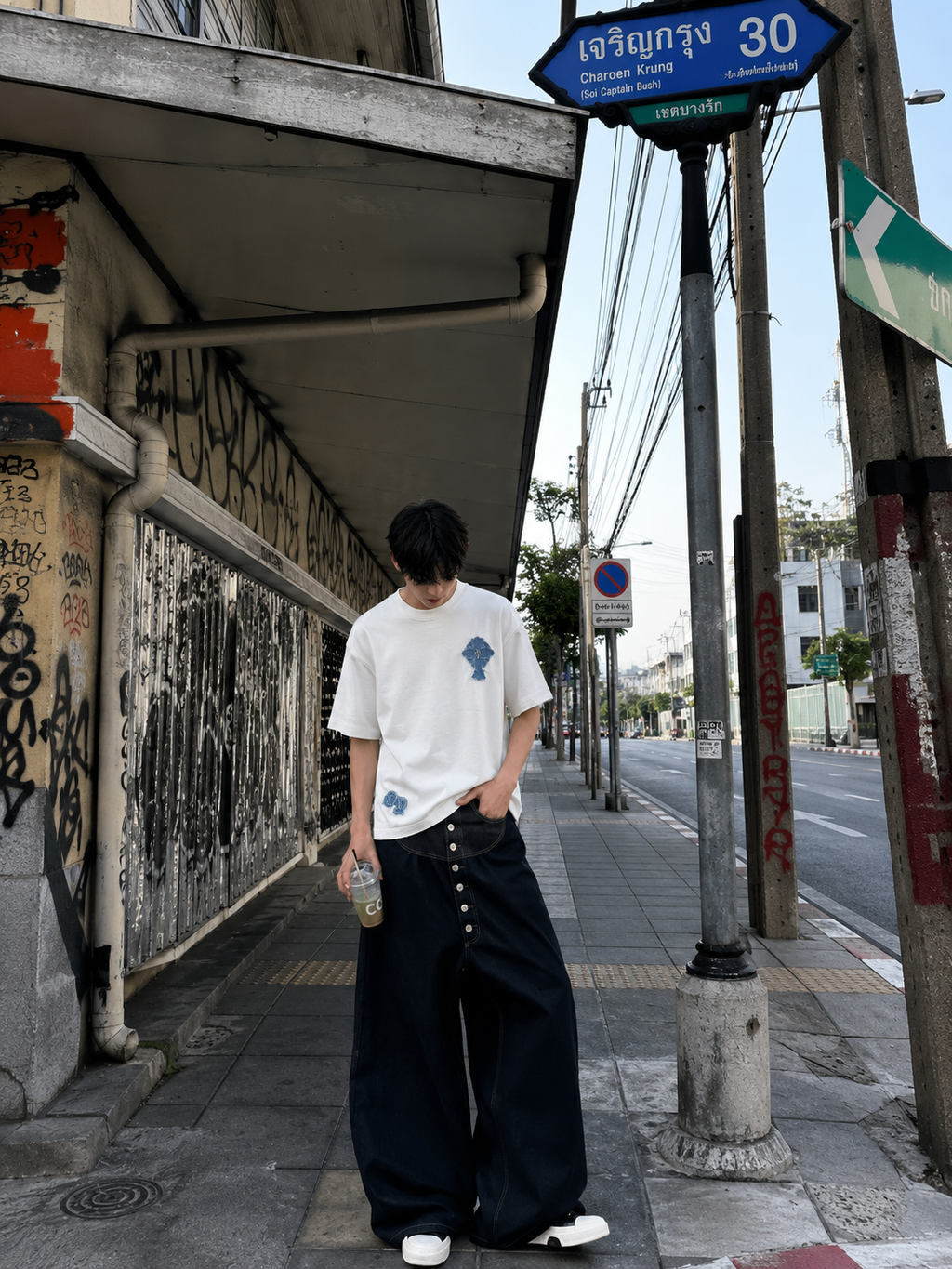NOCTVRA Cross Border Tee