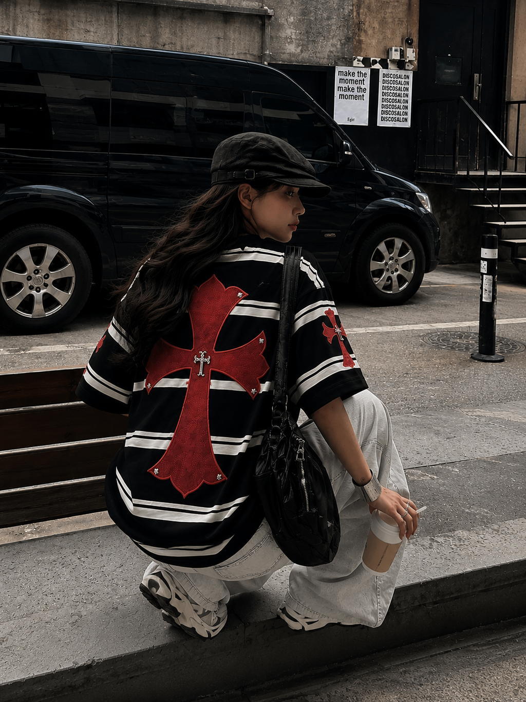 NOCTVRA Cross Border Tee